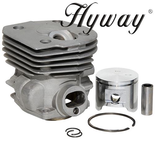 Hyway Cylinder Kit Husqvarna 353 Chainsaw 45mm  Gaskets 537253102  CS2152 CS2153 